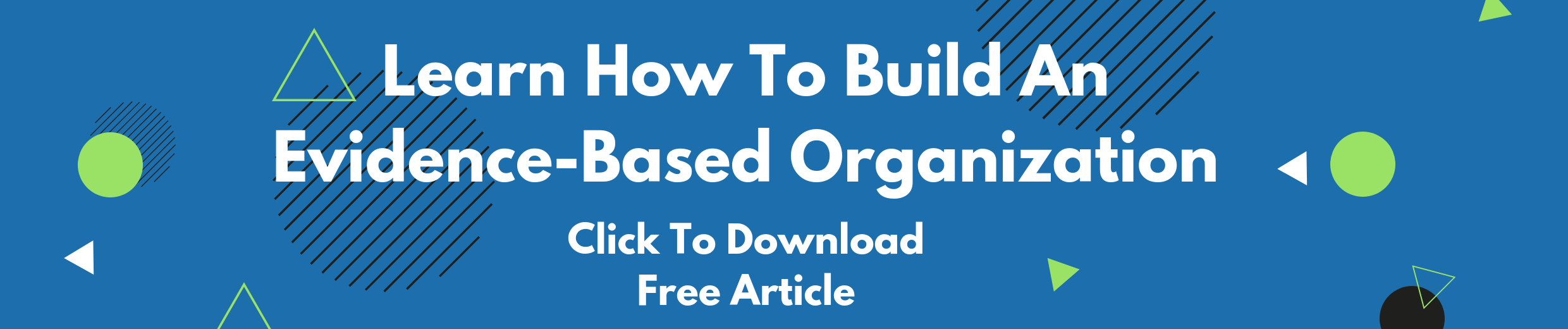 evidence based organizations free article